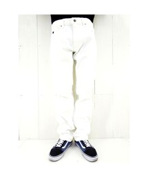 Back Channel NON WASH STRETCH SKINNY DENIM (WHITE)(デニムパンツ)