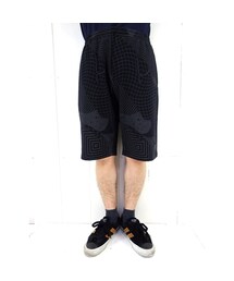 Back Channel FELIPE PANTONE FULL PRINT SWEAT SHORTS (BLACK-REFLECTOR PRINT)(その他パンツ)