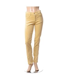 ROSEanna | ローズアンナ (ROSEANNA) ストレートパンツ コットンコーデュロイ イエローベージュ(その他パンツ)