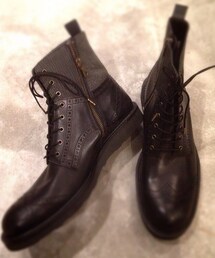 LIBERTAS | 編み上げｺﾝﾋﾞﾌﾞｰﾂ(ブーツ)