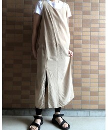 silkスリットワンピ | ワンピース