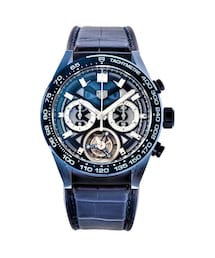 TAG Heuer | カレラ キャリバー ホイヤー02T〝テットゥドゥ ヴィペール〞クロノグラフ トゥールビヨン(アナログ腕時計)