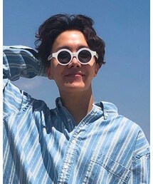 LOUIS VUITTON × Supreme | downtown white sunglasses(サングラス)