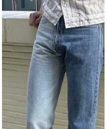 Maison Margiela | two-tone dristressed jeans(デニムパンツ)