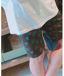 JW Anderson | all over hearts shorts チョコレートブラウン(パンツ)