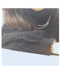 袖アップ👀💗 | ニット/セーター