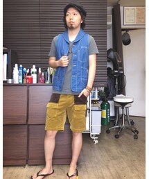 Tシャツ×ベスト | トップス