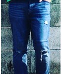 GU(ジーユー)の「パンツ(デニムパンツ)」