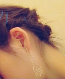 、 | すぷーんとふぉーく(ピアス（両耳用）)