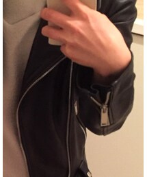 no brand | ライダースジャケット