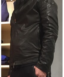 DANIELE ALESSANDRINI | ライダースジャケット