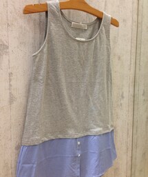 Brainstorm | ペプラムタンク(タンクトップ)