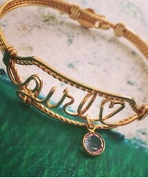 ゴールドバングル(バングル/リストバンド)