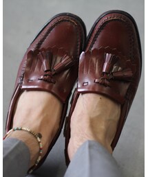 used | 80s tasseled loafer(その他シューズ)