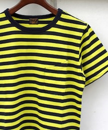 RED CAT SALOON | RCS CLOTHING
SHORT SLEEVE BORDER POCKET T-SHIRTS(Tシャツ/カットソー)