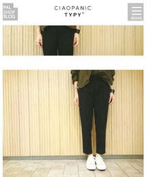 CIAOPANIC TIPY | センタープレスパンツ(パンツ)