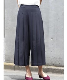 RAY CASSIN | タックフレアプリーツスカンツ(パンツ)