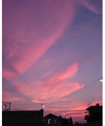 夏は暑いけど夕方の空がええ | その他