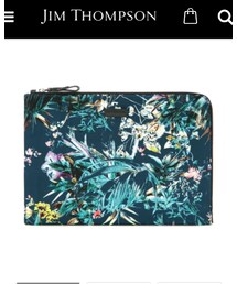 jim thompson | Tropical Nylon Document Holder - Navy

(クラッチバッグ)