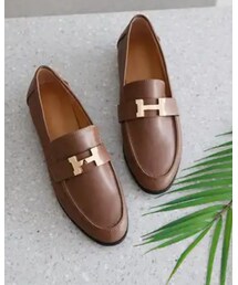 GAENSO | Hバックル ローファー(ローファー)