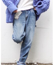 rideauxenlin | BRAND  Rideaux en lin リドアンラン  商品名 リメイク デニム (デニムパンツ)