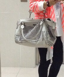 BURBERRY | Burberry white leather studded bag 2013(ハンドバッグ)