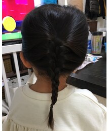 初 編み込み🎀 | その他