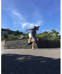 坂にたってるんじゃ😜(⊙ꇴ⊙) | レコード