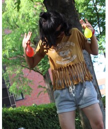 Samansa Mos2 | リメイク✂ (トップス)