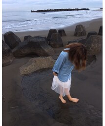 裸足ぱーとつー😆😆 | カーゴパンツ