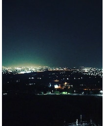 宮城県名取市那智が丘公園の夜景🌃✨ | その他