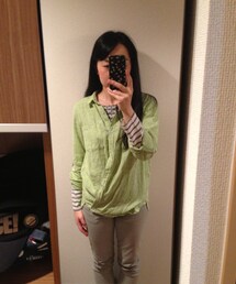 リネンシャツ(シャツ/ブラウス)