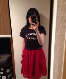 earth music&ecology | earth music & ecology 赤スカート(スカート)