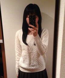 無印良品 | 無印良品 ホワイトニット(ニット/セーター)