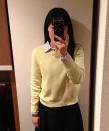 GU | GU イエローニット(ニット/セーター)