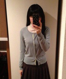 QUEENS COURT | クイーンズコート 緑カーデ(カーディガン/ボレロ)