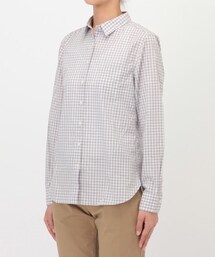 無印良品 | 無印良品 オーガニックコットンギンガムシャツ(シャツ/ブラウス)