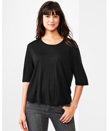 GAP | GAP五分袖Tシャツ(Tシャツ/カットソー)