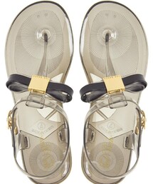 Ted Baker | Ted baker deynaa black bow toe post flat sandals (サンダル)