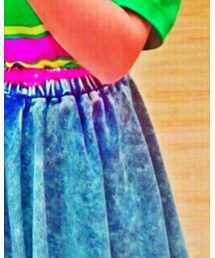 SPINNS | デニムスカート