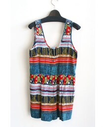  「MINK PINK」ミンクピンク　“FOLK FRENZY”プレイスーツ＜マルチ＞(パンツ)