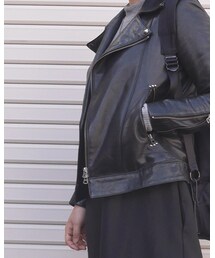 chad | ライダースジャケット