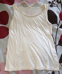 earth music&ecology | レース付きタンクトップ(タンクトップ)