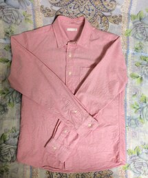 GU | ピンクシャツ(メンズのSサイズ)(シャツ/ブラウス)