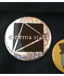 cinema staff | cinema staff缶バッジ(ホログラム)(バッジ)