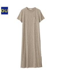 GU | リブロングT(その他トップス)