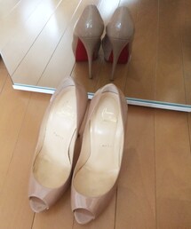 Christian Louboutin | オープントゥパンプス(13cm)(パンプス)