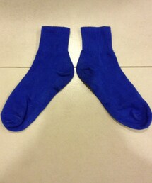 ［雜］中筒襪*寶藍(ソックス/靴下)