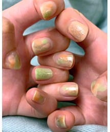 黄緑ネイル | ハンドケア/ハンドクリーム