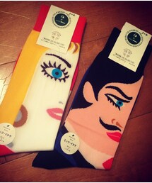 ミック・イタヤ | ミック・イタヤさんのイラストプリントの靴下♥︎
(ソックス/靴下)